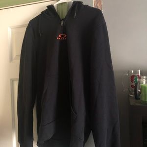 Oakley Bark Half Zip Hoodie L